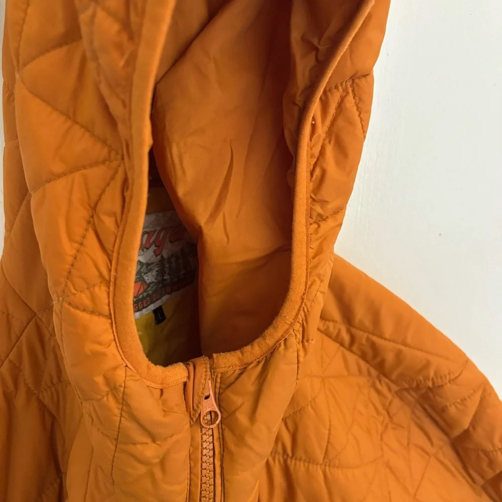 Seager Ruff & Tuff Puff Jacket Orange - Picture 8 of 11